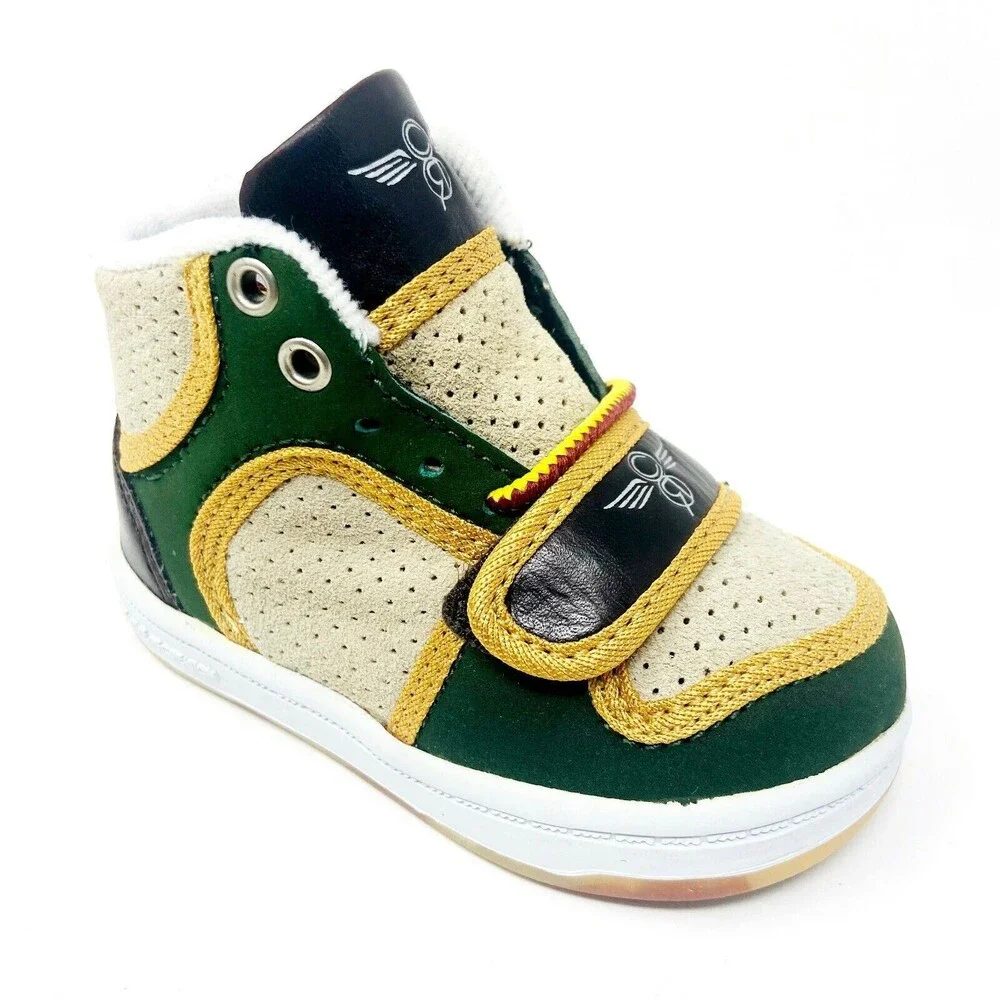 Creative Recreation Cesario Khaki Forest OB Wheat Baby Toddler Size 4 Sneakers